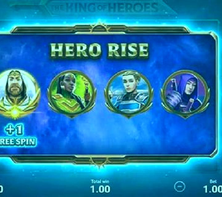 The King of Heroes slot game