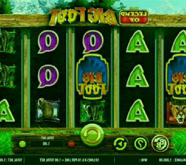 The Legend of Big Foot slot machine