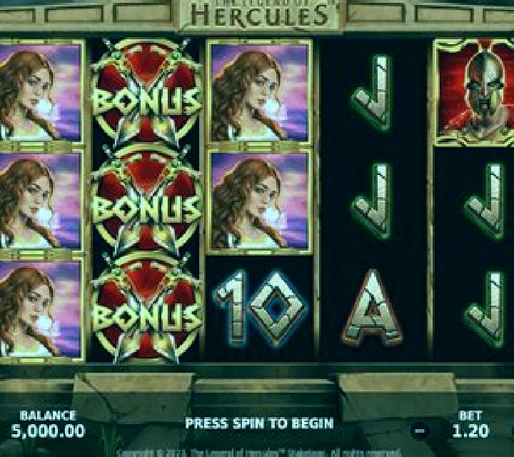 The Legend of Hercules slot machine