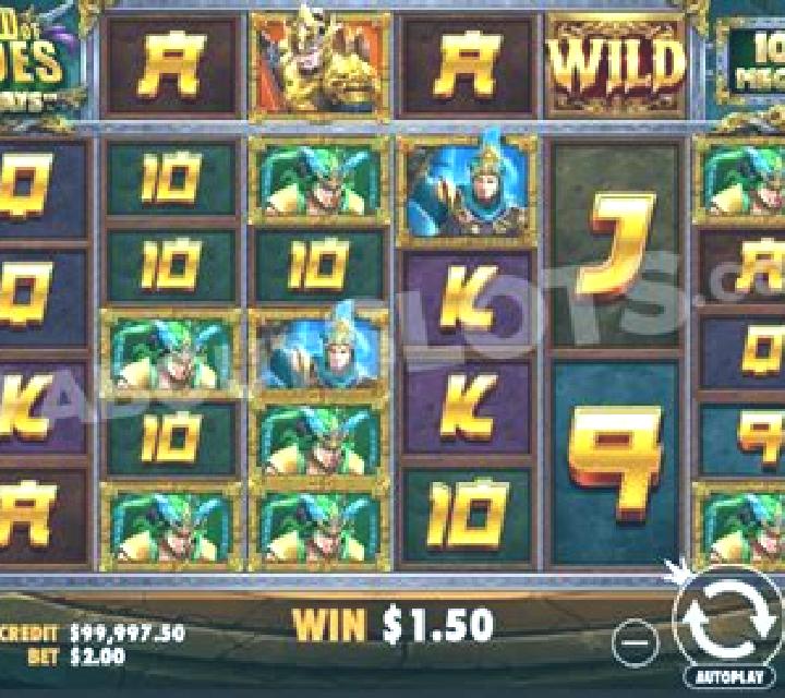 The Legend of Heroes (SabaPlay) slot machine