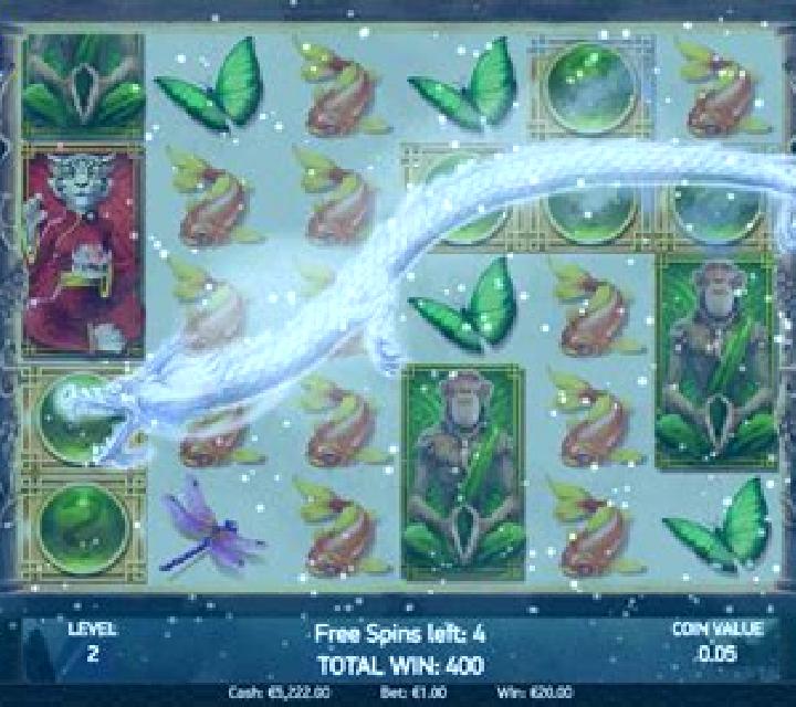 The Legend of Shangri-La: Cluster Pays slot machine