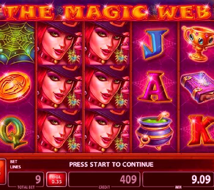 The Magic Web slot machine