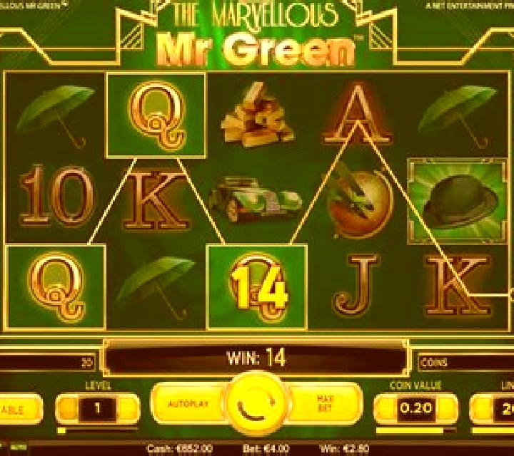 The Marvellous Mr Green slot
