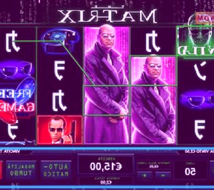The Matrix slot machine