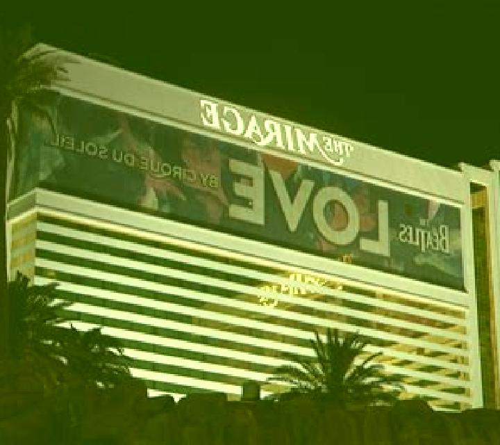 The Mirage slot machine