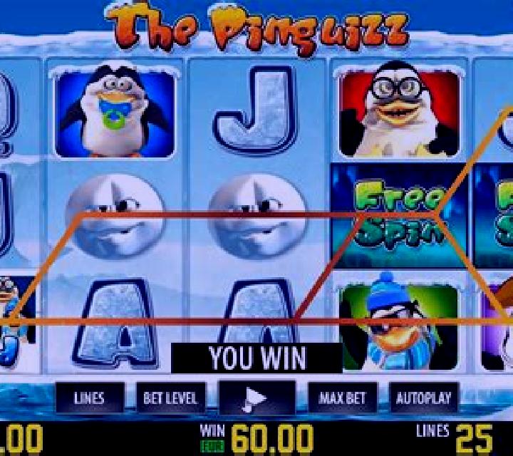 The Pinguizz HD slot machine