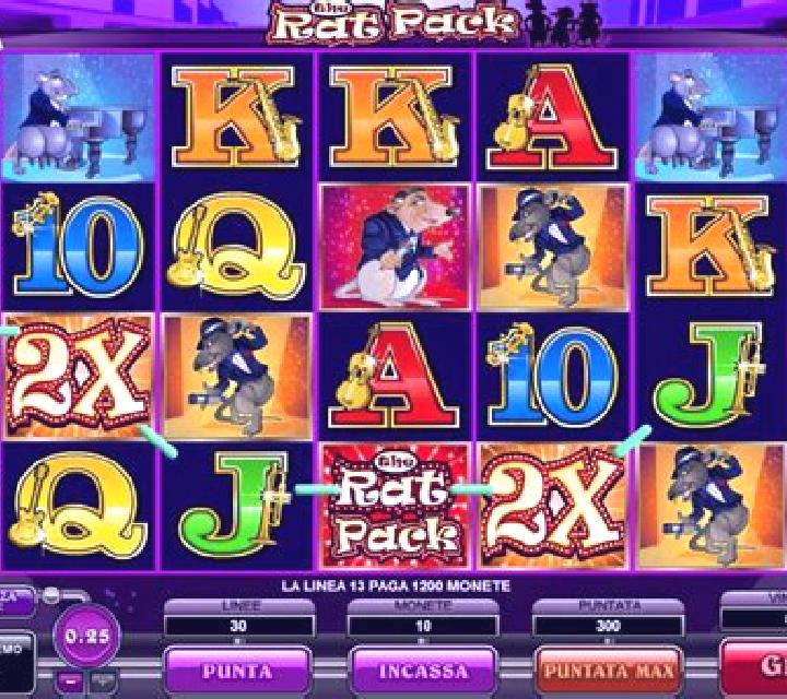 The Rat Pack slot machine