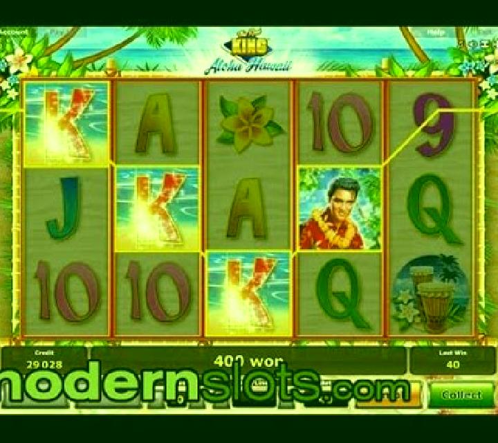 The Real King Aloha Hawaii slot machine
