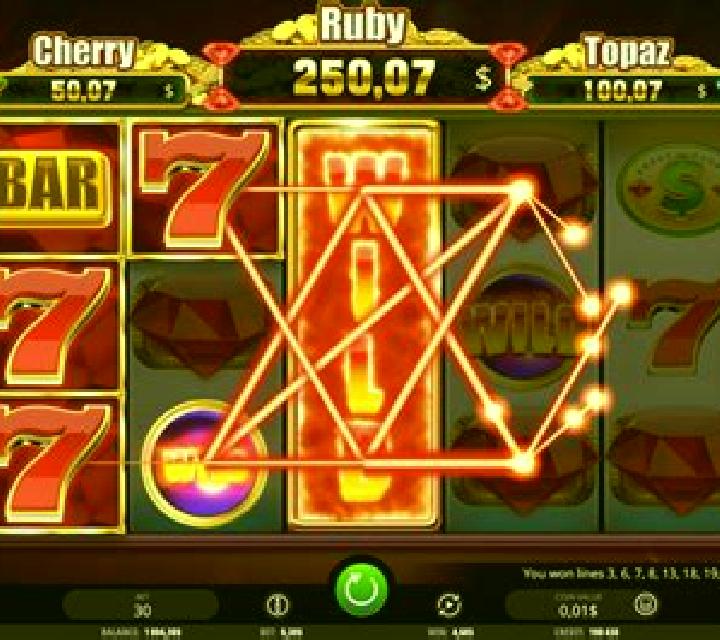 The Ruby slot machine