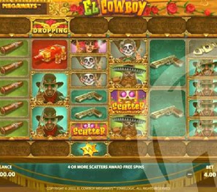 The Saga of the Cowboy slot machine