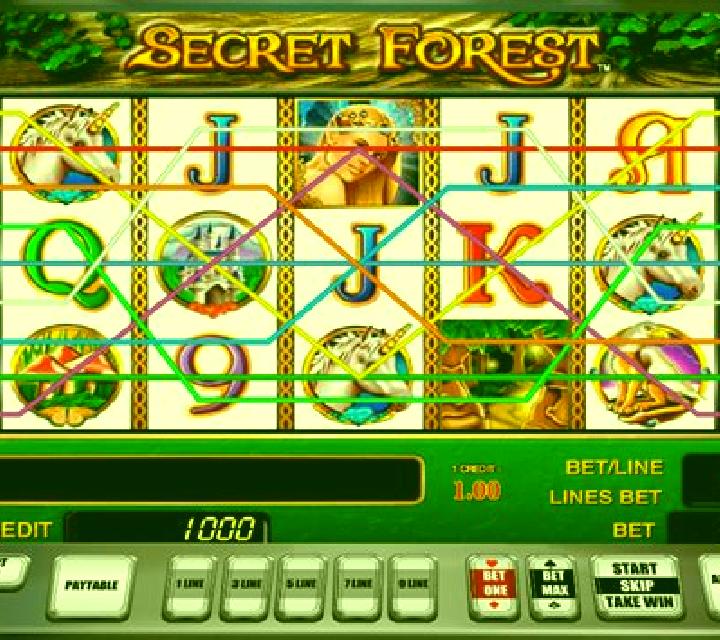 The Secret Forest slot machine