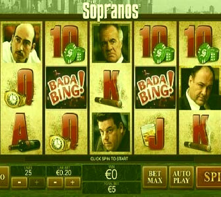 The Sopranos slot machine