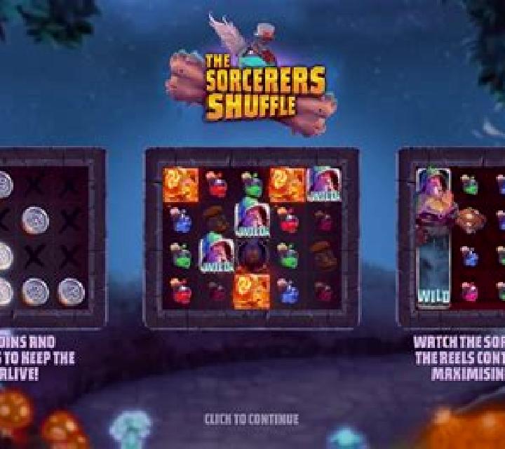 The Sorcerers Shuffle slot game