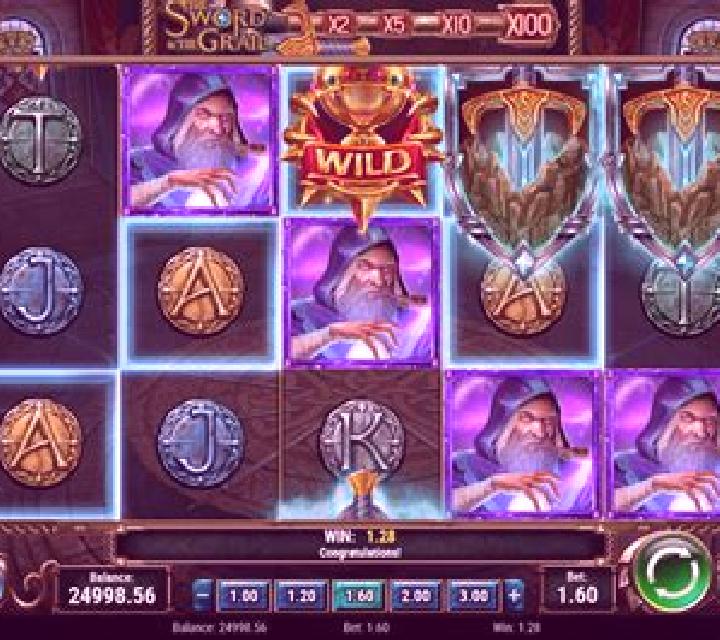 The Sword and The Grail slot machine