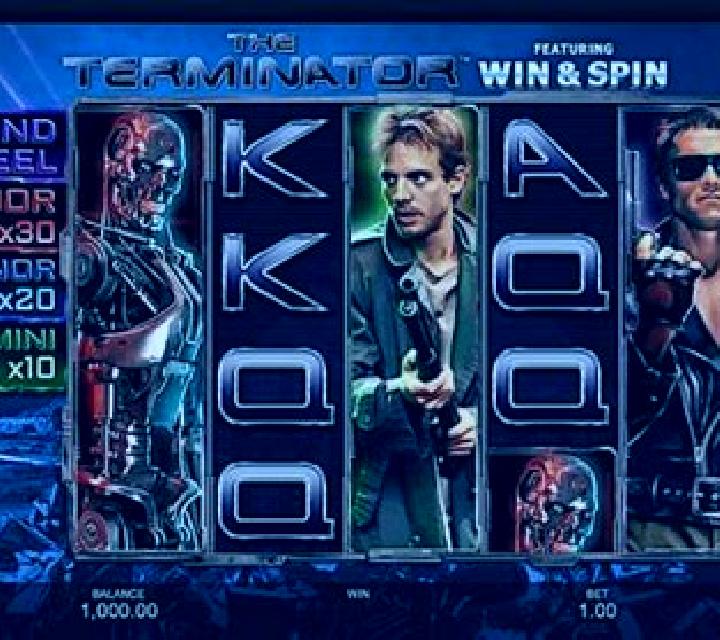 The Terminator Win and Spin slot