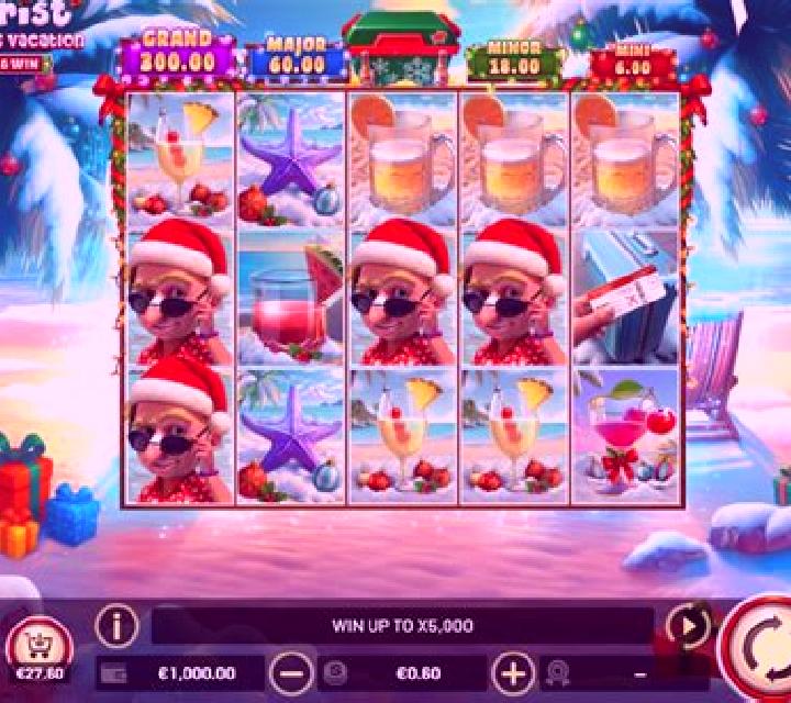 The Tipsy Tourist Christmas Vacation online slot