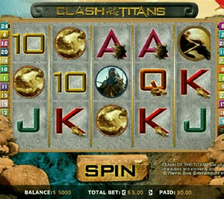 The Titans slot machine