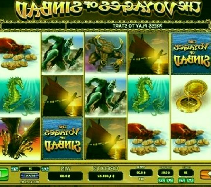 The voyages of Sinbad slot machine