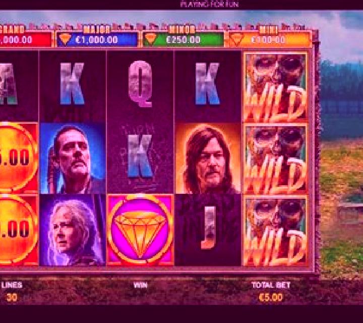 The Walking Dead (Playtech Origins) slot game