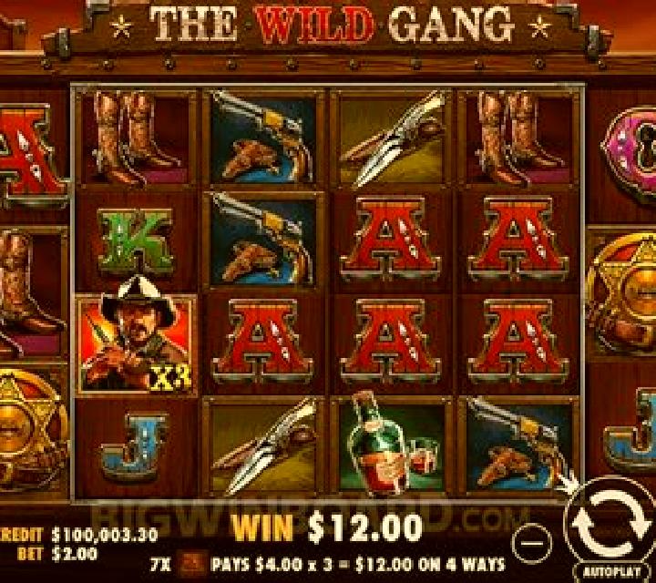 The Wild Gang slot game