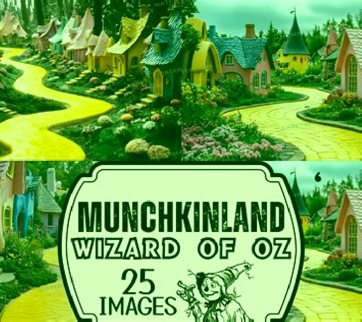 The Wizard of Oz Munchkinland slot game