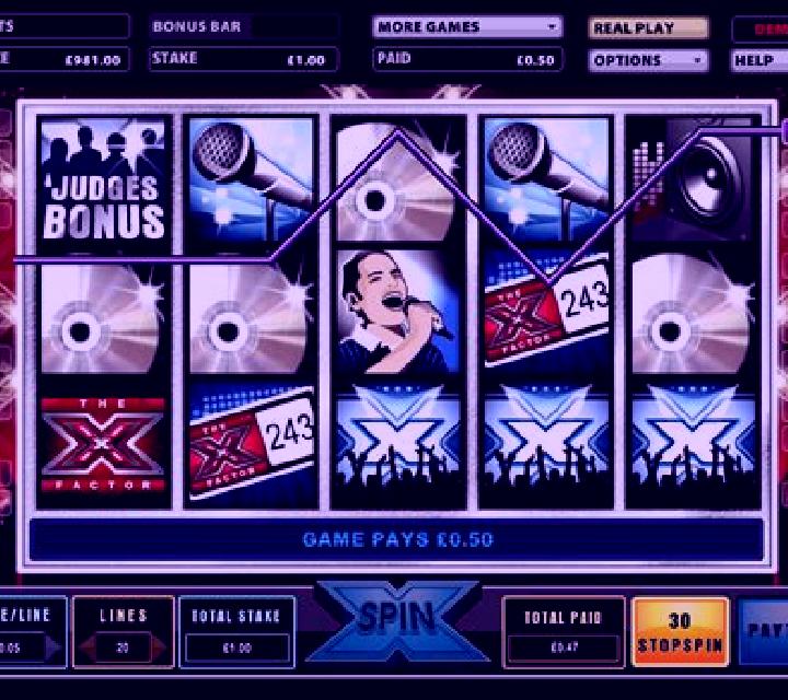 The X Factor slot