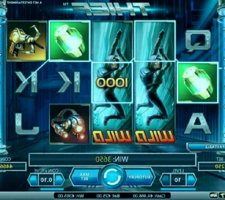 Thief (NetEnt) slot game