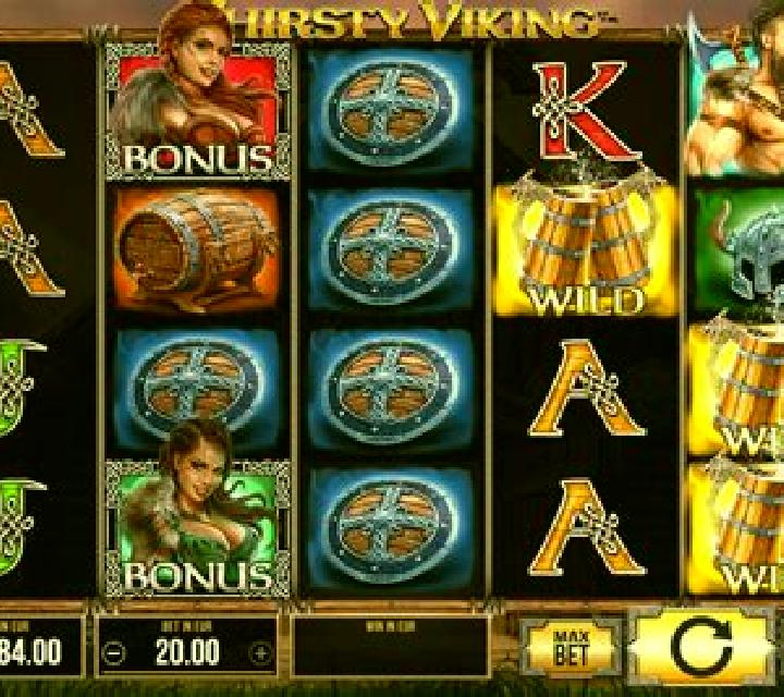 Thirsty Viking slot game
