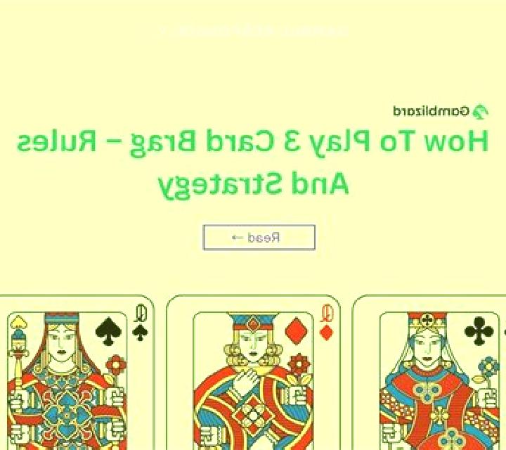 Three Card Brag (Games Inc) online slot