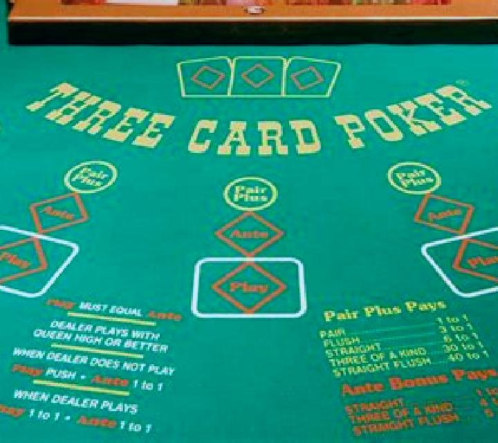 Three Card Poker (Urgent Games) slot machine
