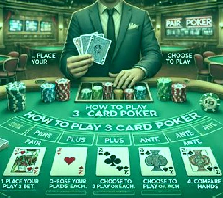 Three Card Poker (Wali Games) slot game