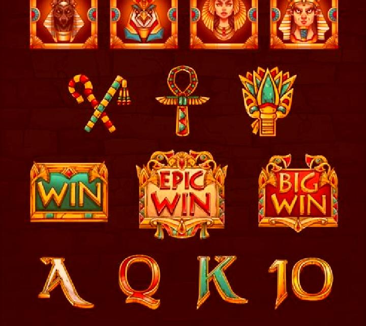 Three Egyptian Treasures online slot