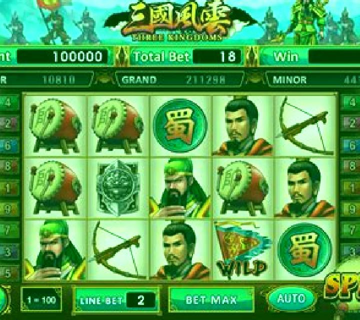 Three Kingdoms (Micro Sova) online slot