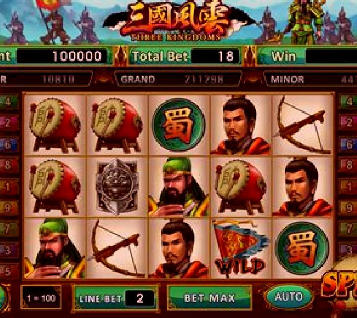 Three Kingdoms (Micro Sova) slot machine