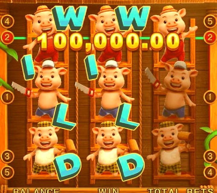 Three Little Pigs (KA Gaming) slot machine