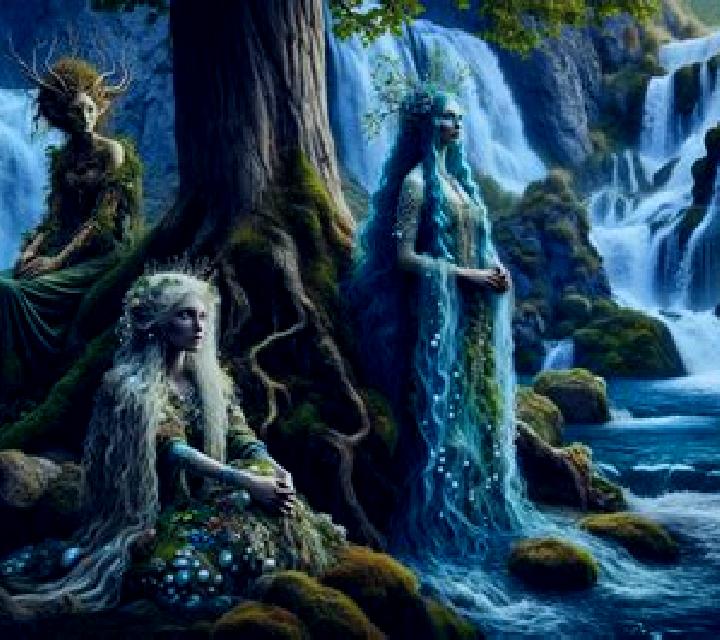 Three Nymphs slot game