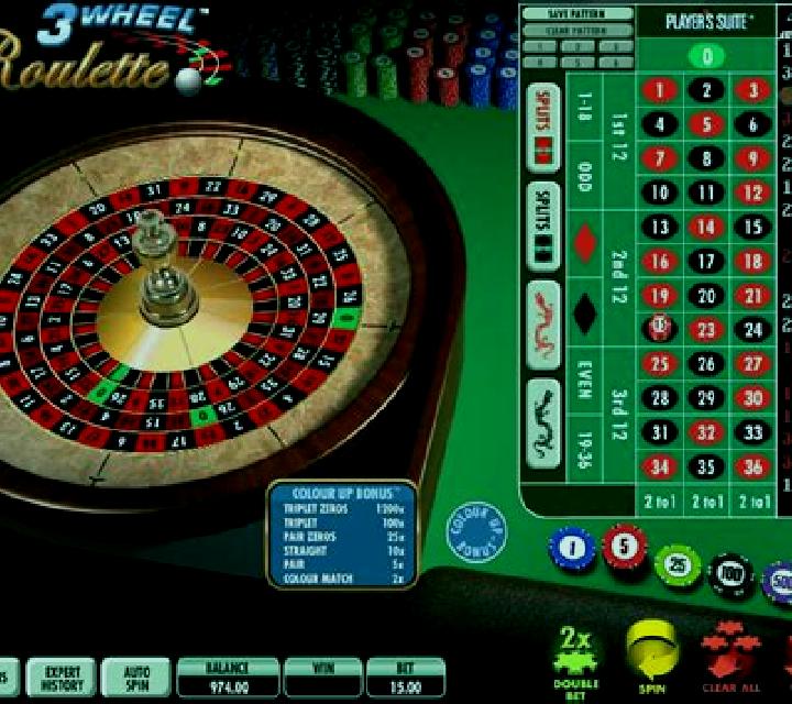Three Wheel Roulette online slot