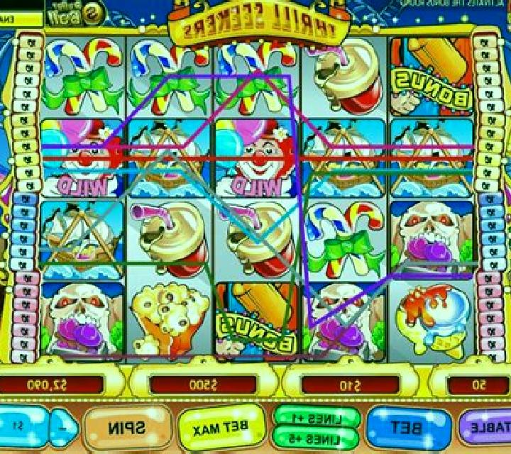 Thrill Seekers slot machine