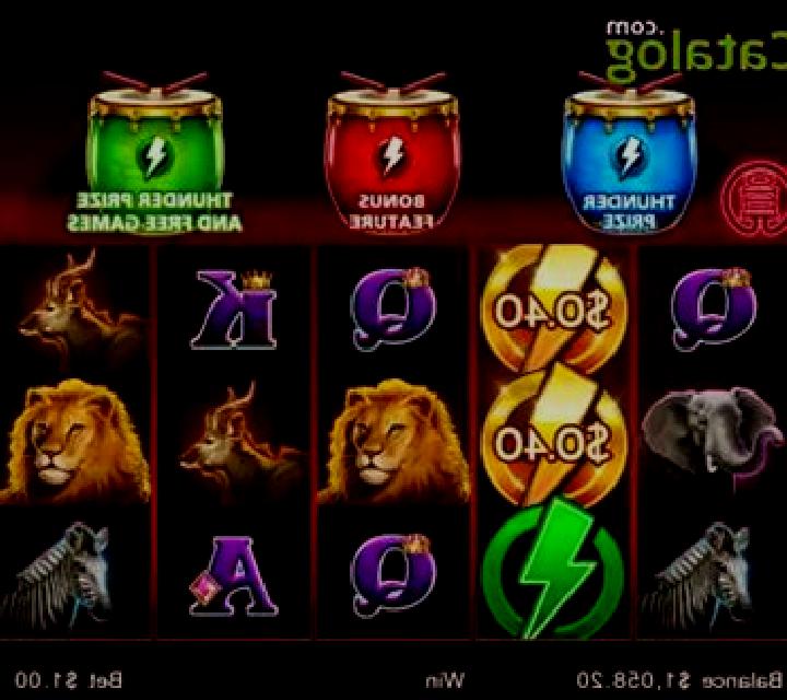 Thunder Drums Serengeti Sun slot