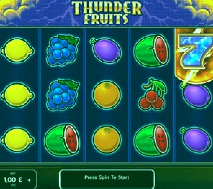 Thunder Fruits slot game