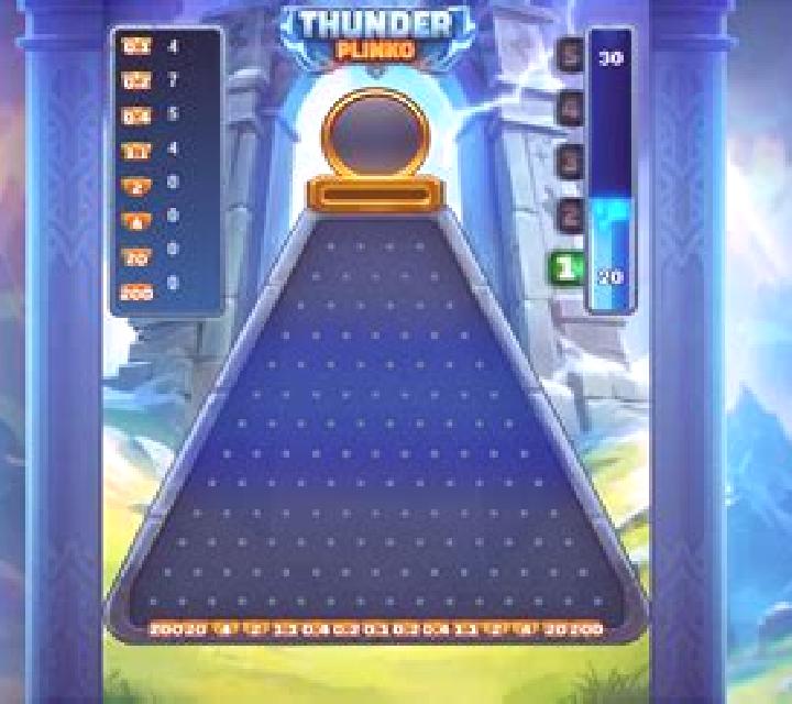 Thunder Plinko slot
