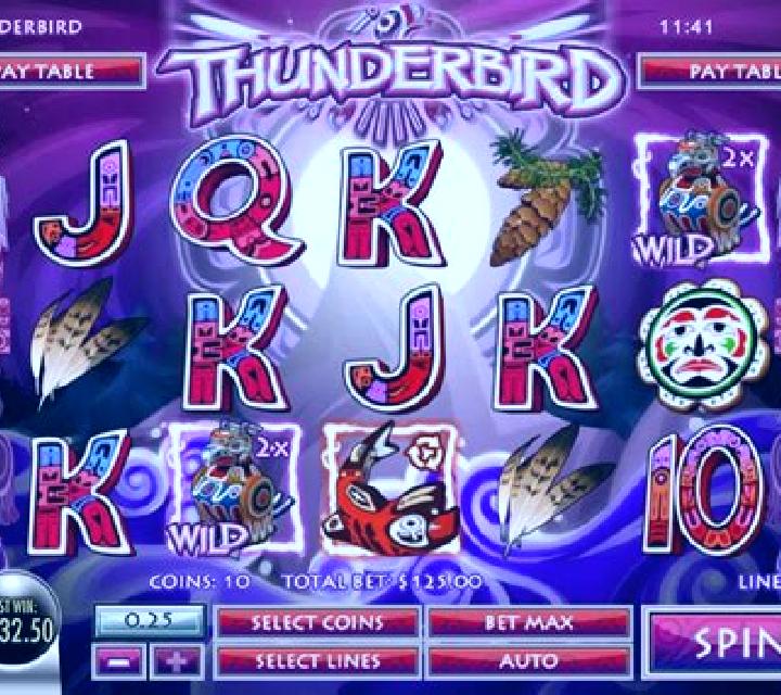 Thunderbird (Rival) slot game