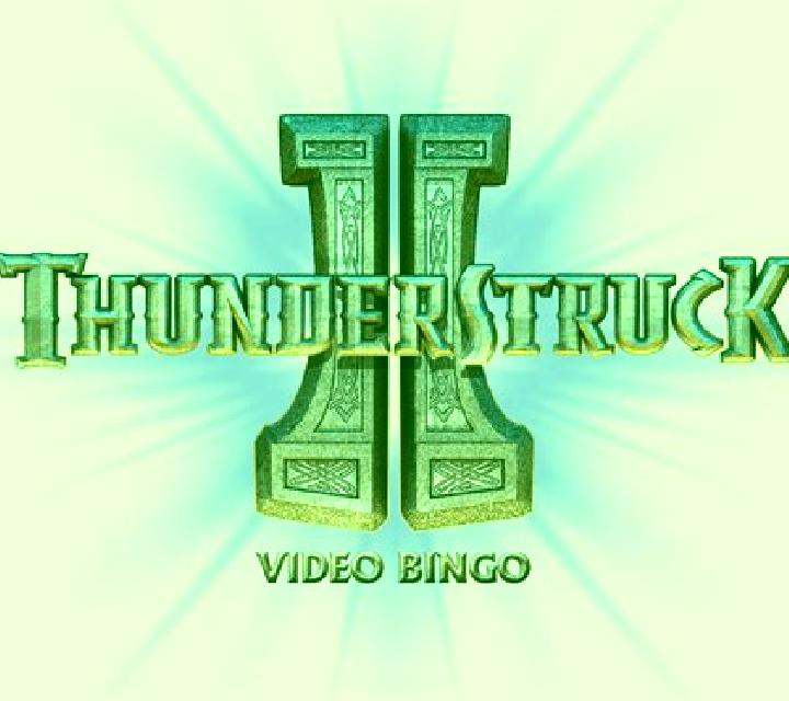 Thunderstruck II Video Bingo slot machine