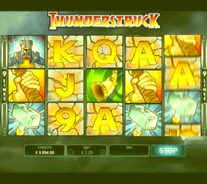 Thunderstruck slot game