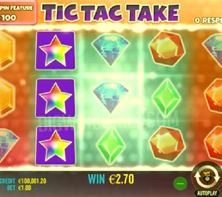 Tic Tac Take slot