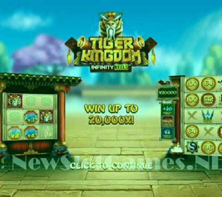 Tiger Kingdom Infinity Reels slot machine