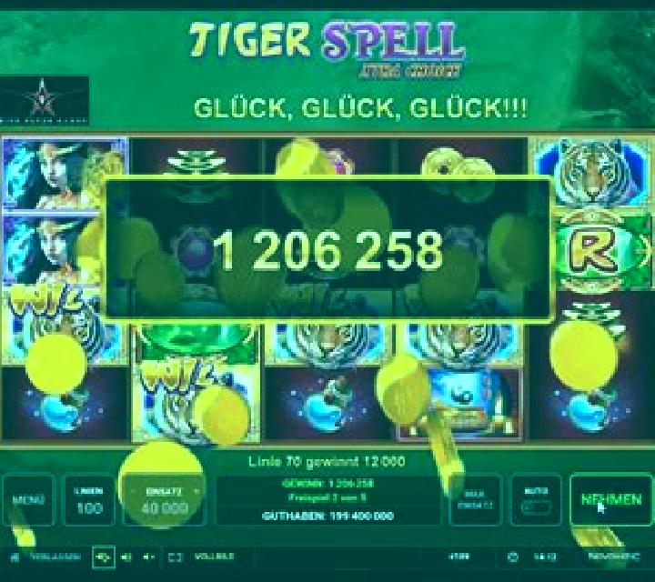 Tiger Spell Xtra Choice slot game