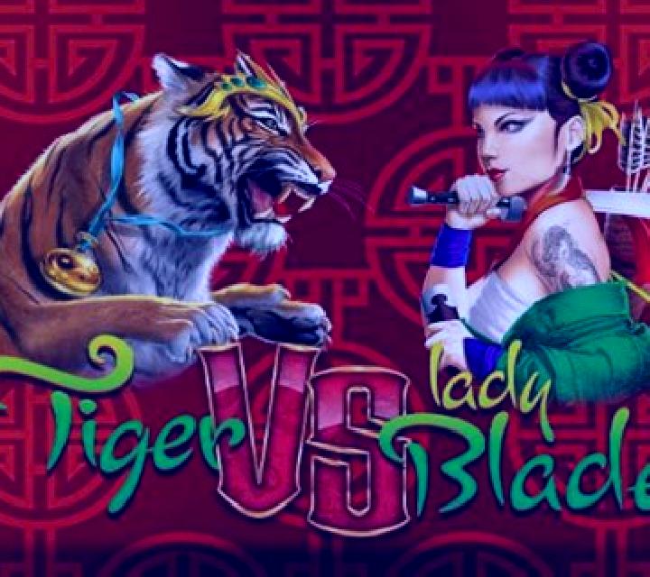 Tiger vs Lady Blade slot machine