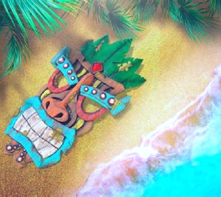 Tiki Beach (PlayPearls) slot game