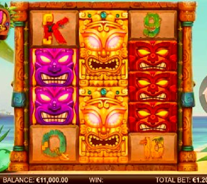 Tiki Blox slot machine